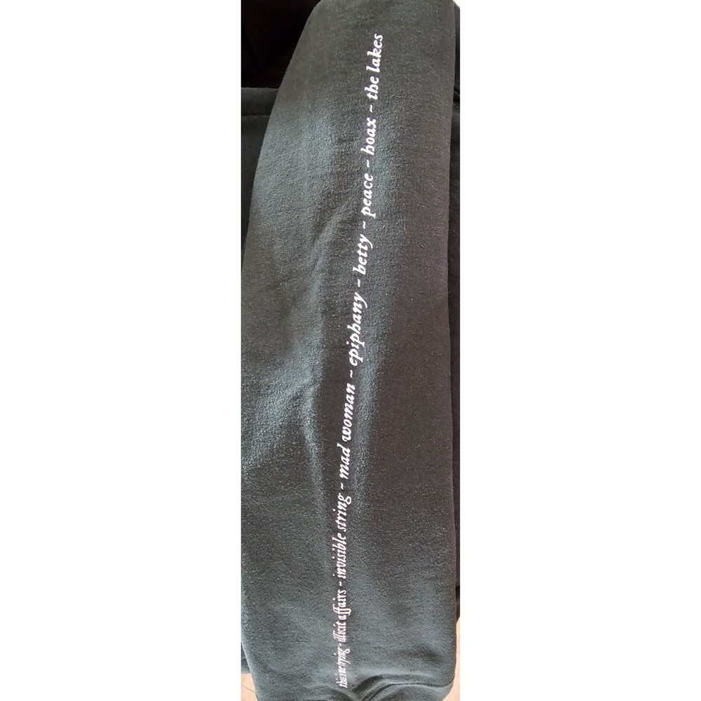 Taylor Swift In The Trees Folklore Hoodie Sweatshirt Womens Small Green Pocket - Picture 10 of 11